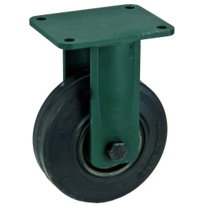 roulette-caoutchouc-corps-droit-en-fonte-vert-cc2925