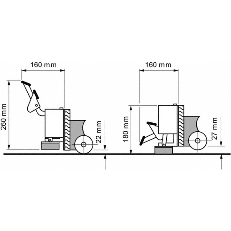 Plan roulette escamotable cc394